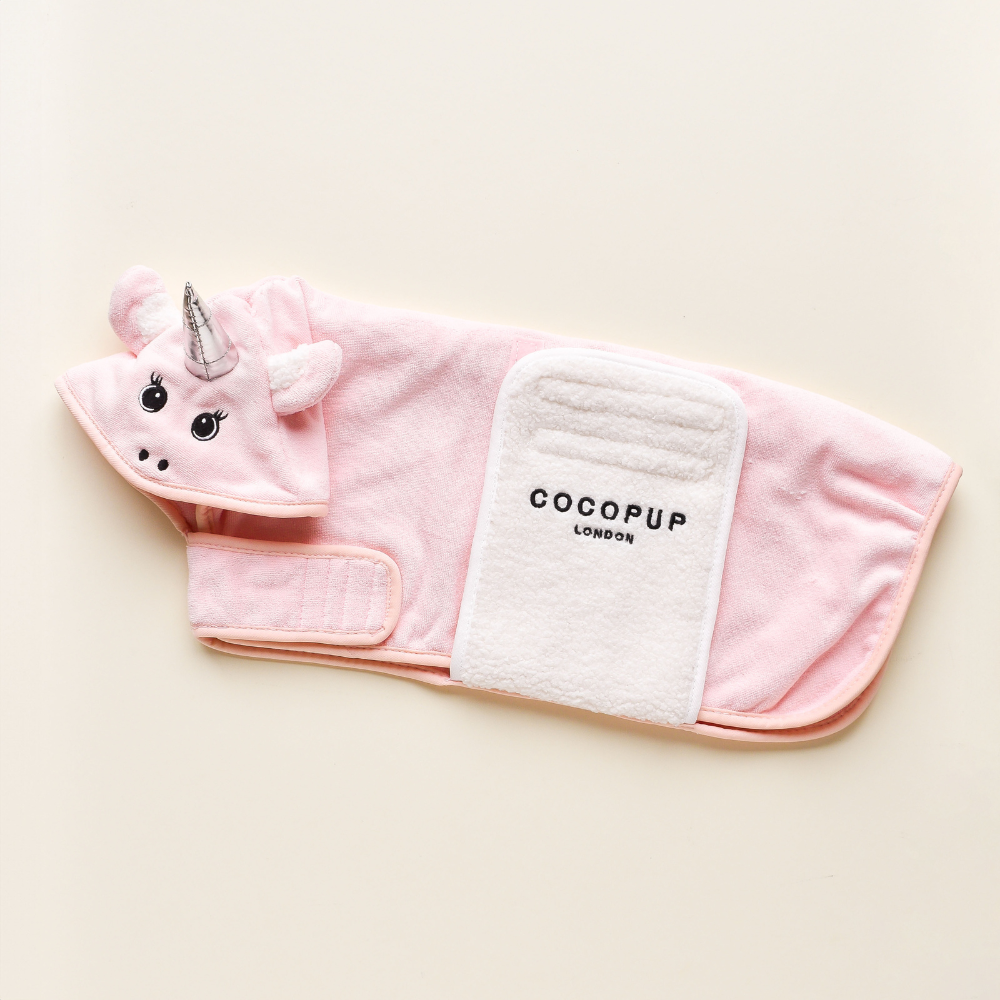 Cocopup London - Wholesale Pet Hoodie - Dog - Pupicorn Drying Robe3