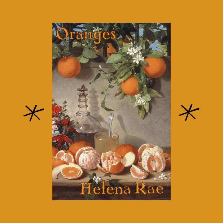 Oranges, by Helena Rae for wholesale by Bottlecap Press