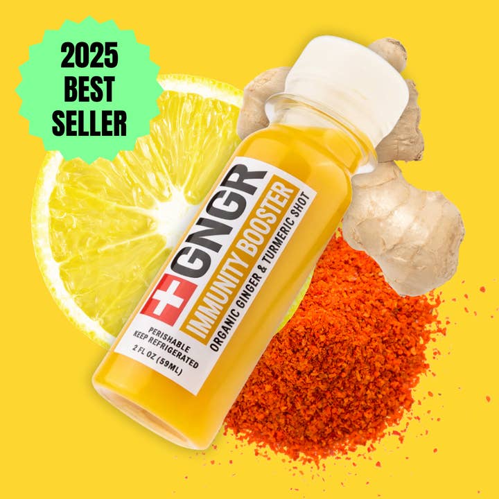 GNGR Labs - Wholesale Wellness Juice/Tonic - Immunity Booster Shot: Ginger & Turmeric, Immunity Support