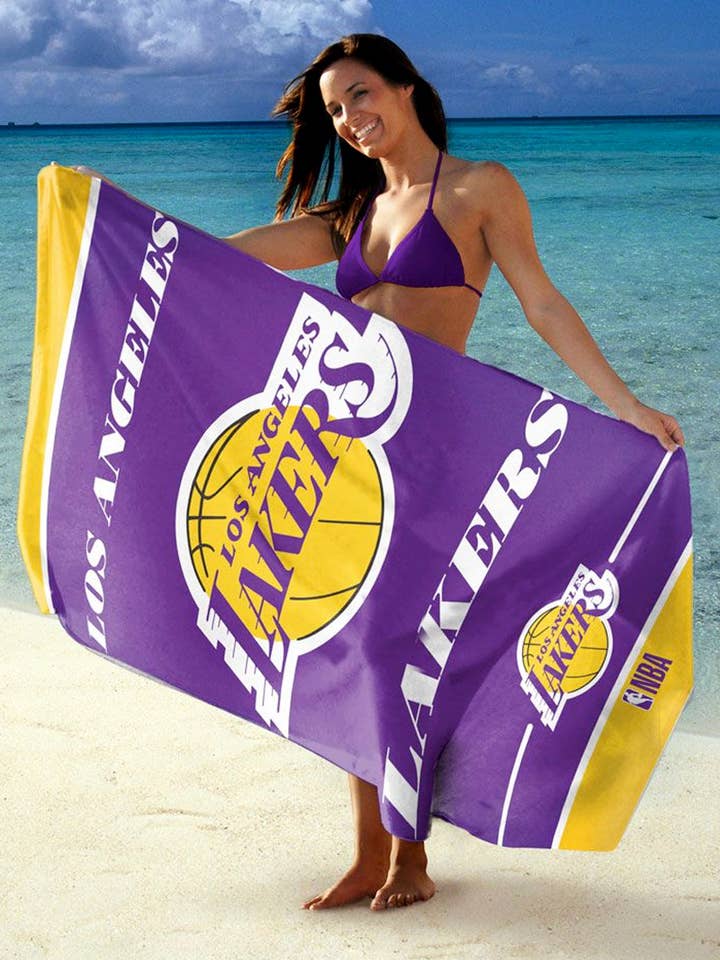 Beach Towel (NBA/LA Lakers) for wholesale by KC Factory