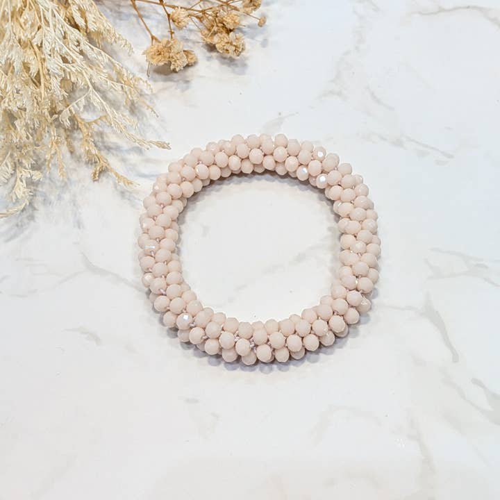 LOLO & YAYA - Wholesale Link & Chain Bracelet - Red-tone crystal effect bracelet16