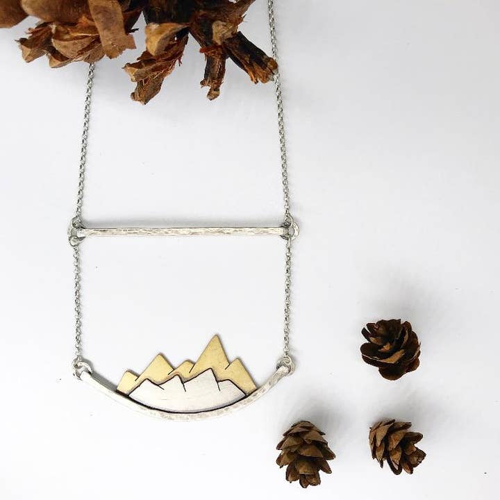 Mountain Woman Large Pendant for wholesale by Papillon Handcrafted