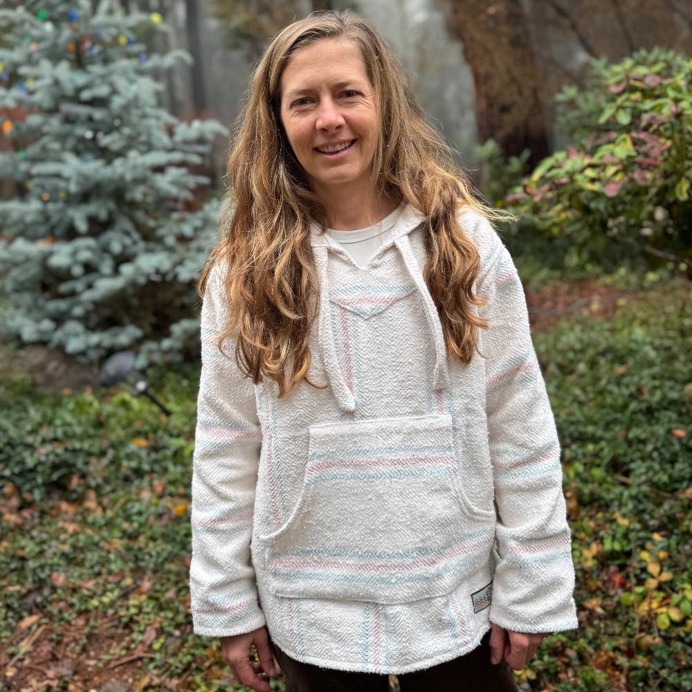 West Path - Wholesale Hoodie - Unisex - Baja Hoodie Mexican Poncho -  Hooded Sweater Long sleeve1