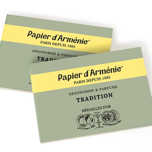 Papier d'Armenie Tradition 1 booklet of 36 strips for wholesale by Mirabylis