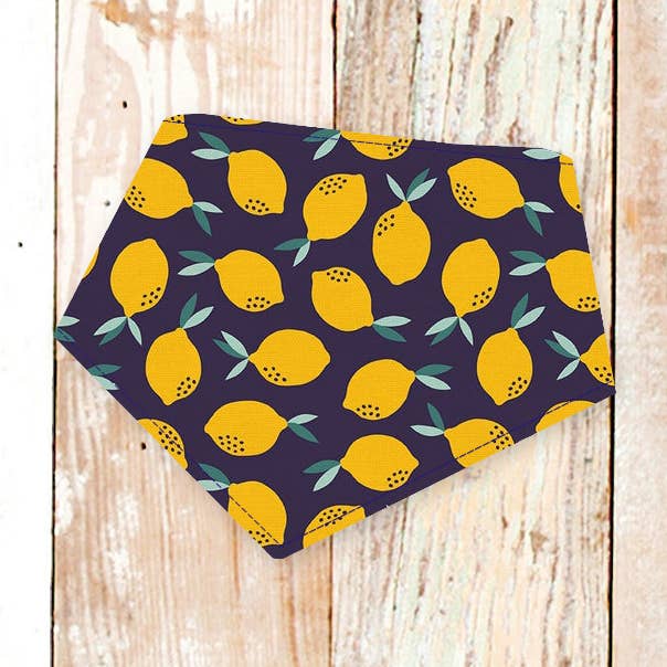 Bandana pour chien citrons (été, fruits, bandana pour animaux de compagnie) pour la vente par BibbyBubby