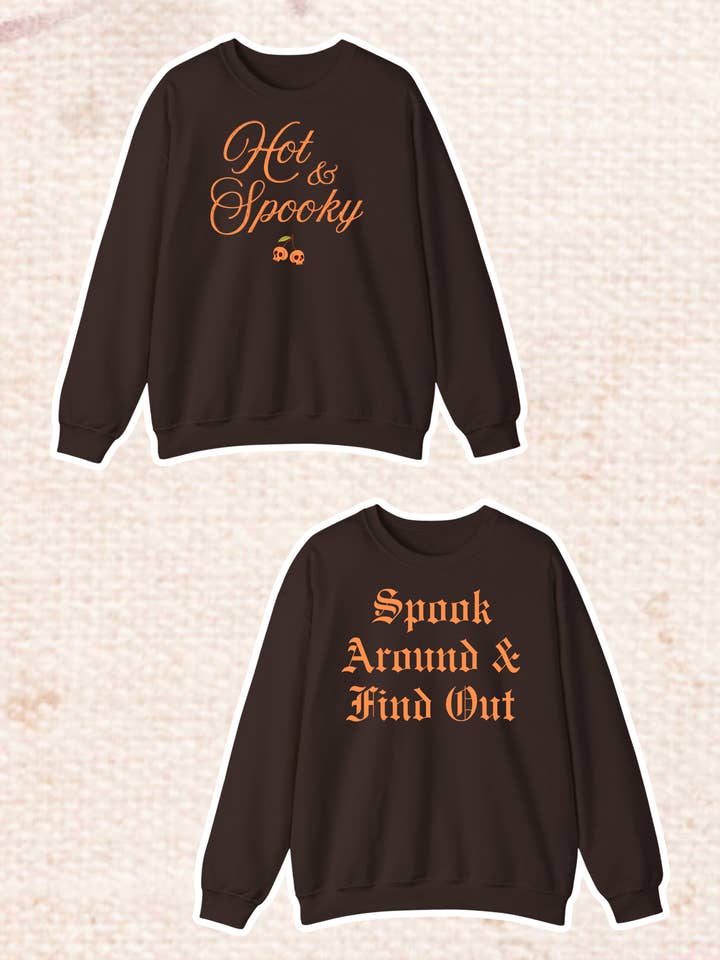 Halloween Spooky Gildan Graphic Sweatshirt for wholesale by Space 46 Wholesale