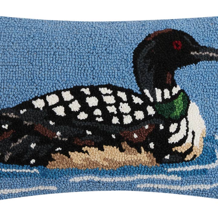 Peking Handicraft - Wholesale Throw/Decorative Pillow - Loon Hook Pillow
