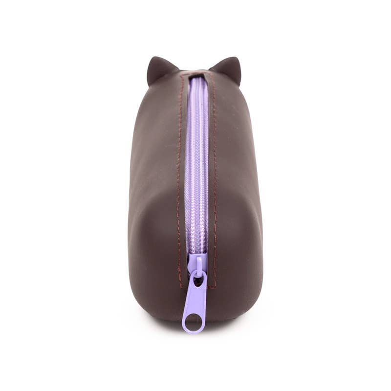 Puckator Ltd – wholesale Pencil case/pouch – Adoramals Smudge the Kitten Silicone Pencil Case3
