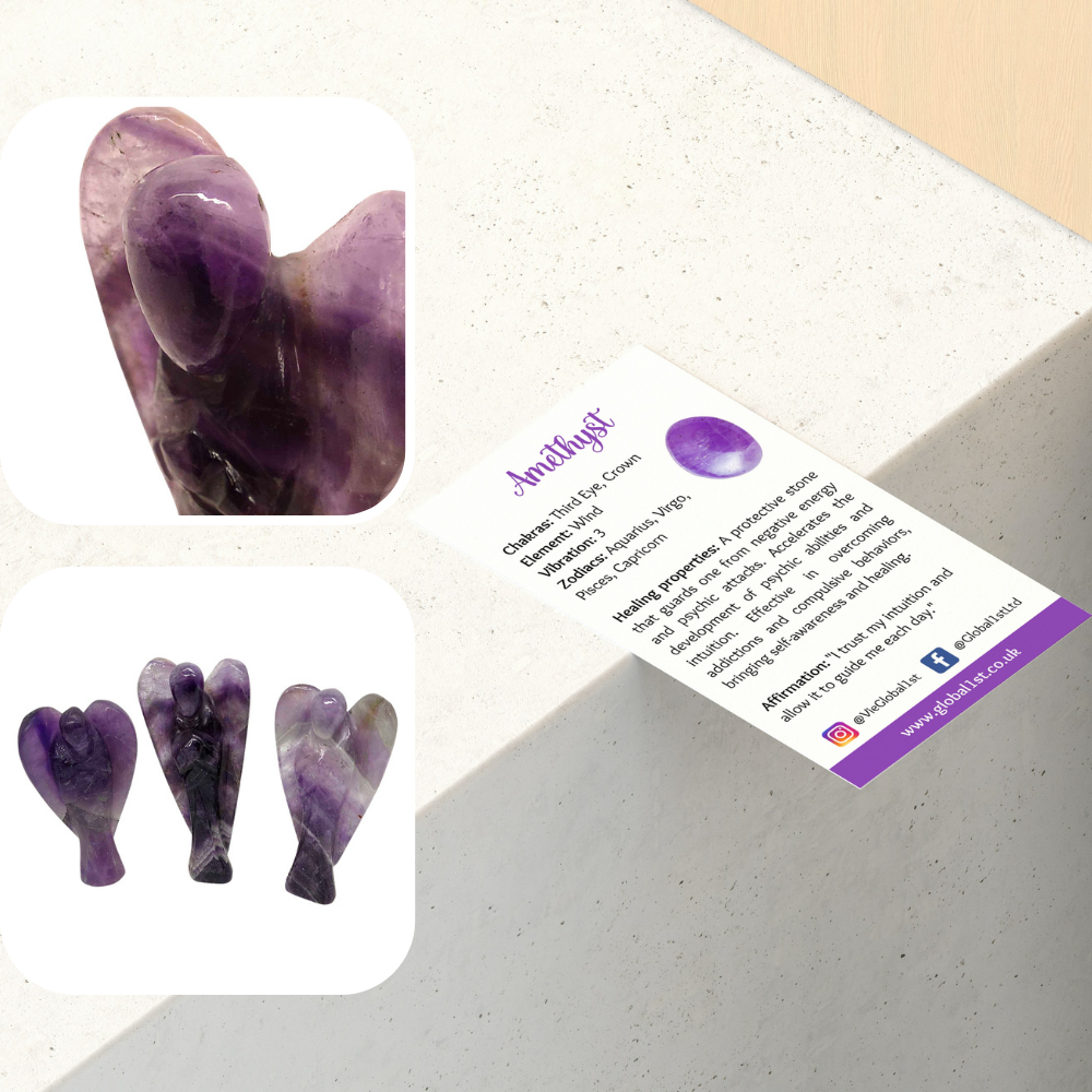 VIE – Großhandel Dekofigur – Kristall-Engel, 7,5 cm51