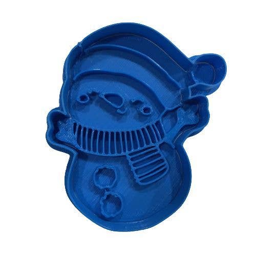 Schattige sneeuwpop koekjesvorm voor wholesale door Cuticuter