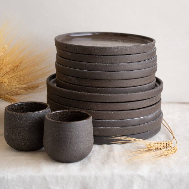 Creating Comfort Lab - Vendita all'ingrosso Piatto - Piatti piani in gres «PUMPERNICKEL»
