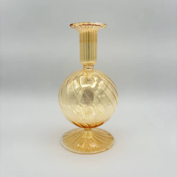 Dandarah (Ships from USA) - Wholesale Vase - Blown Glass Vase - Bauble Yellow6