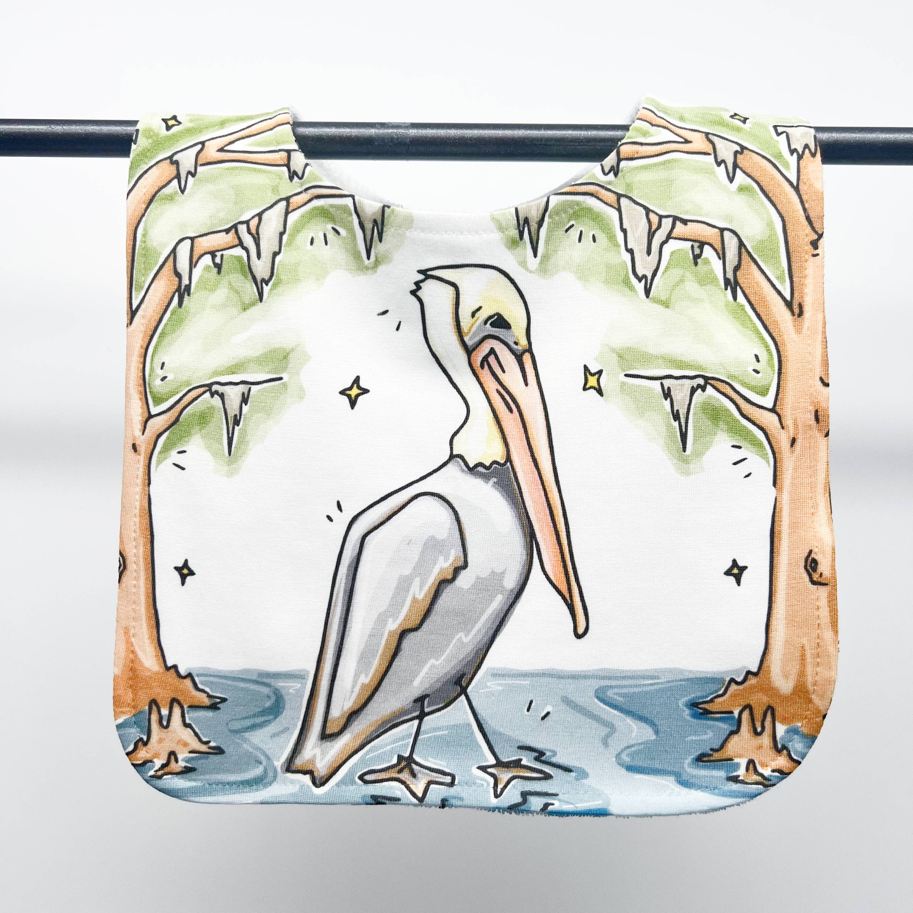 Home Malone - Wholesale Bib - Baby - Pelican Cypress Baby Bib Baby Shower Gift New Baby Arrival1