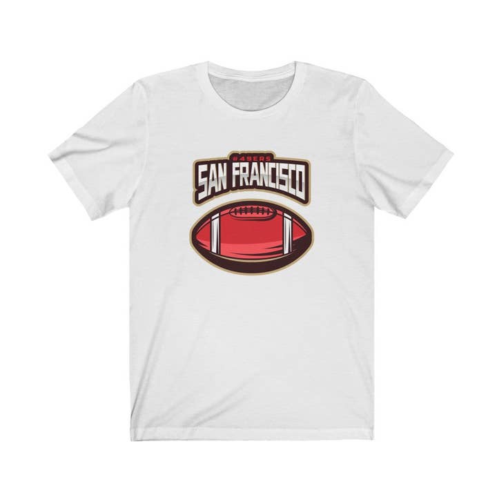 Football San Francisco #49er T-Shirt for wholesale by Luluizy Designs Co.