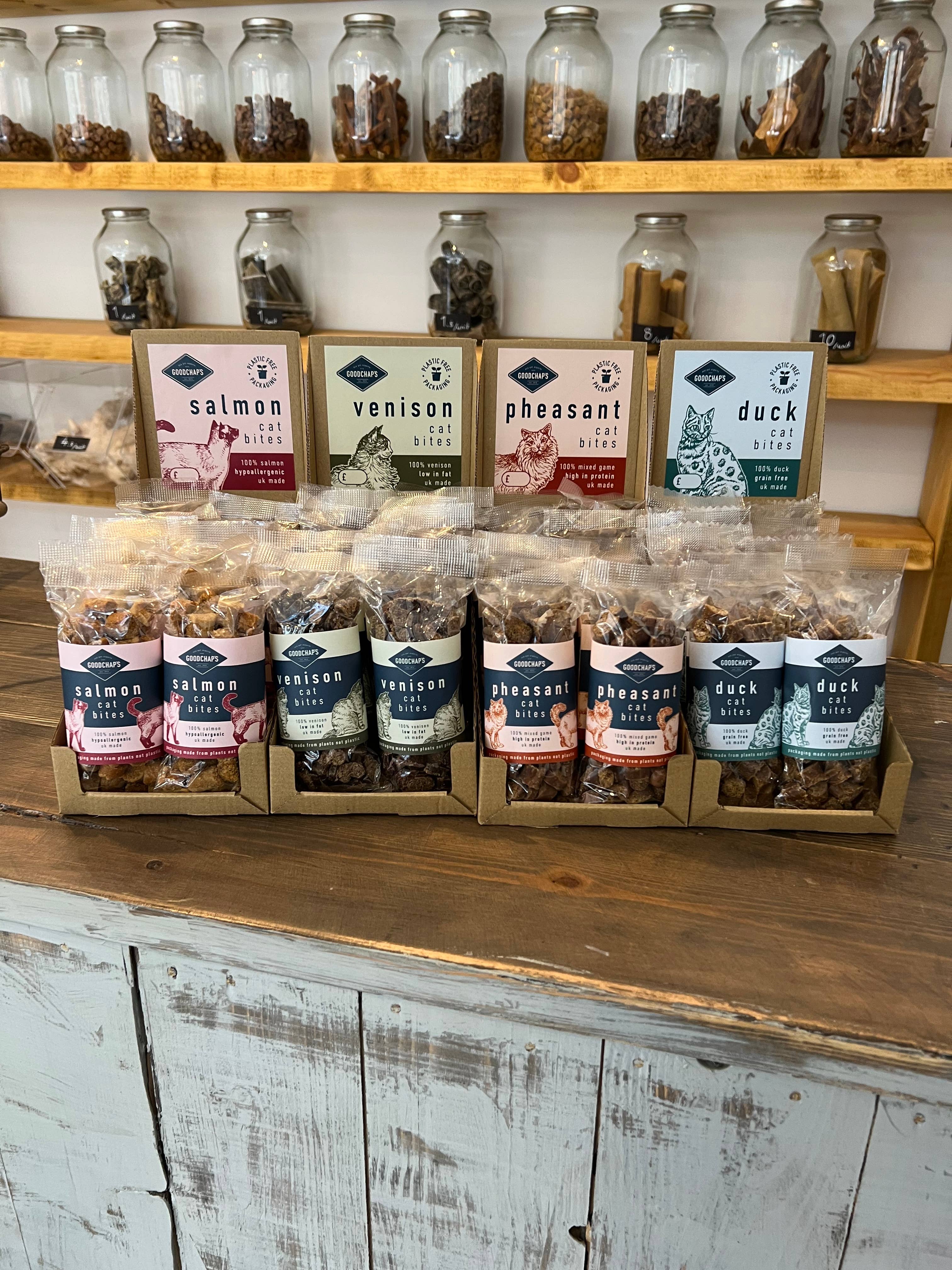 Goodchap's – wholesale Pet treats – Cat – Duck - Cat Bites3