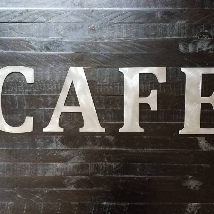 CAFE Kök och kaffedekor för wholesale av CCR Custom Metals