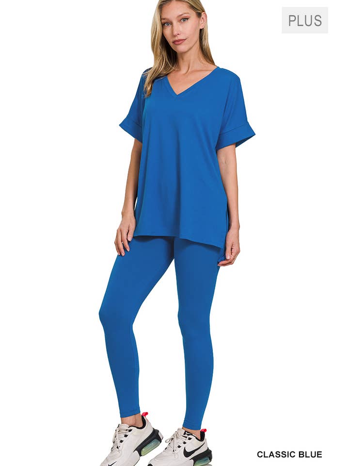 Vanilla Monkey - Wholesale Lounge Set - Women's - Plus Brushed Dty Microfiber Loungewear Set7