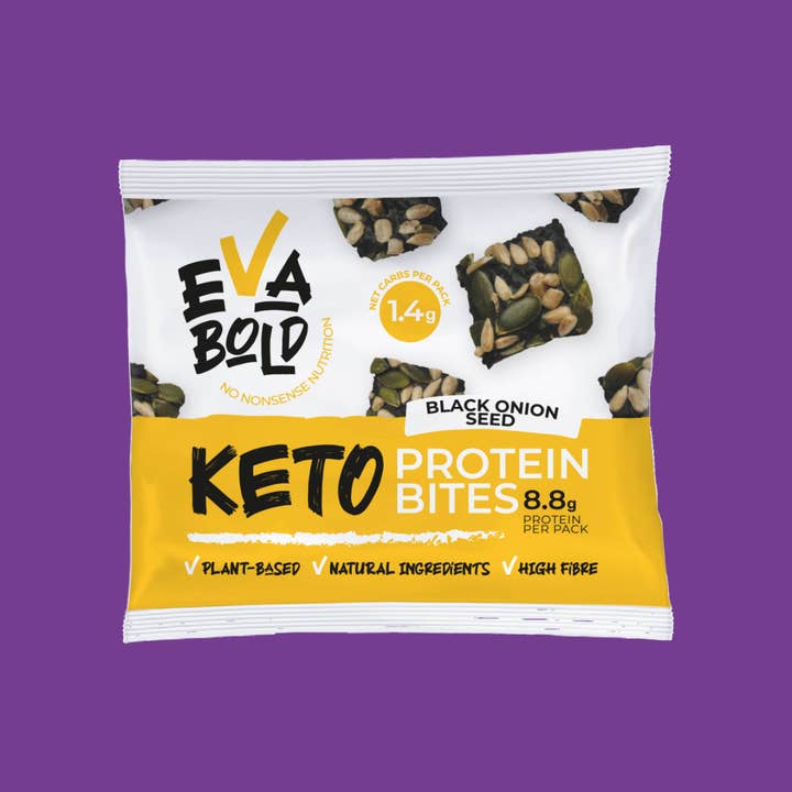 Black Onion Seed Keto Crackers (X20) for wholesale by Eva Bold