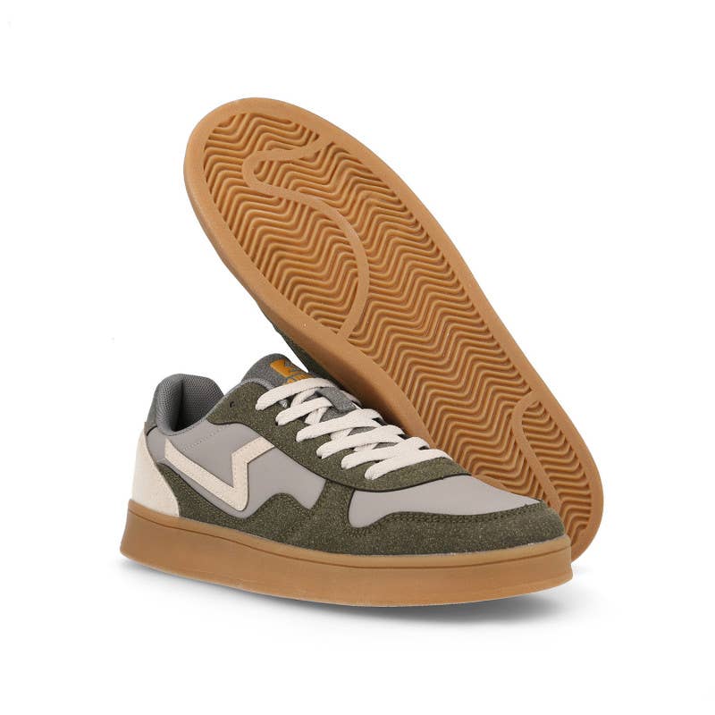 Paredes - Wholesale Lifestyle Sneakers - Men's - Alkiza khaki men's casual sneakers3