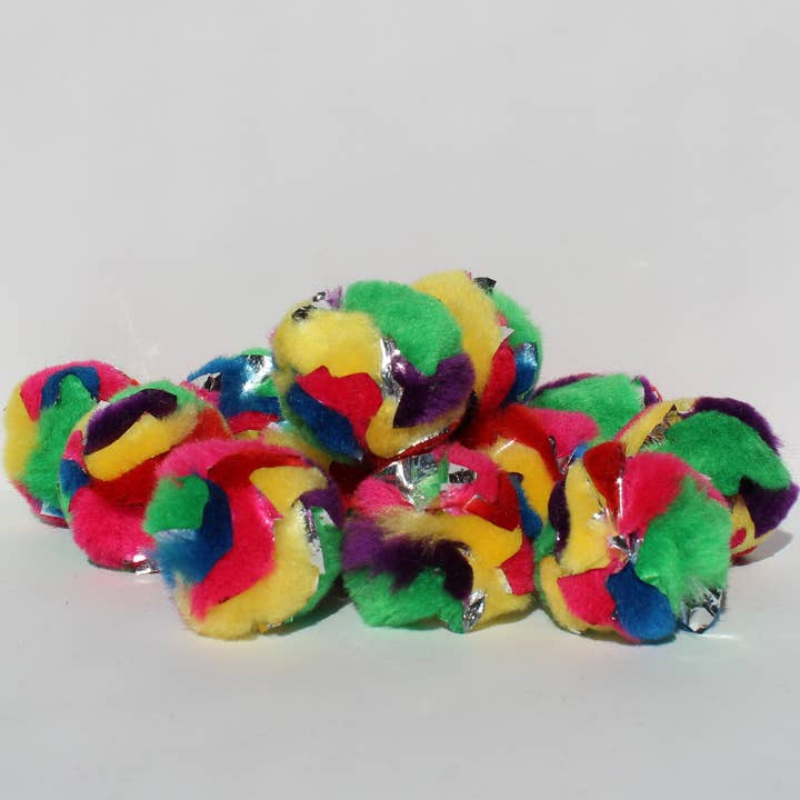 CanCor Innovations Inc. - Wholesale Pet Toy - Cat - Mini Crinkle Ball 12/Bag