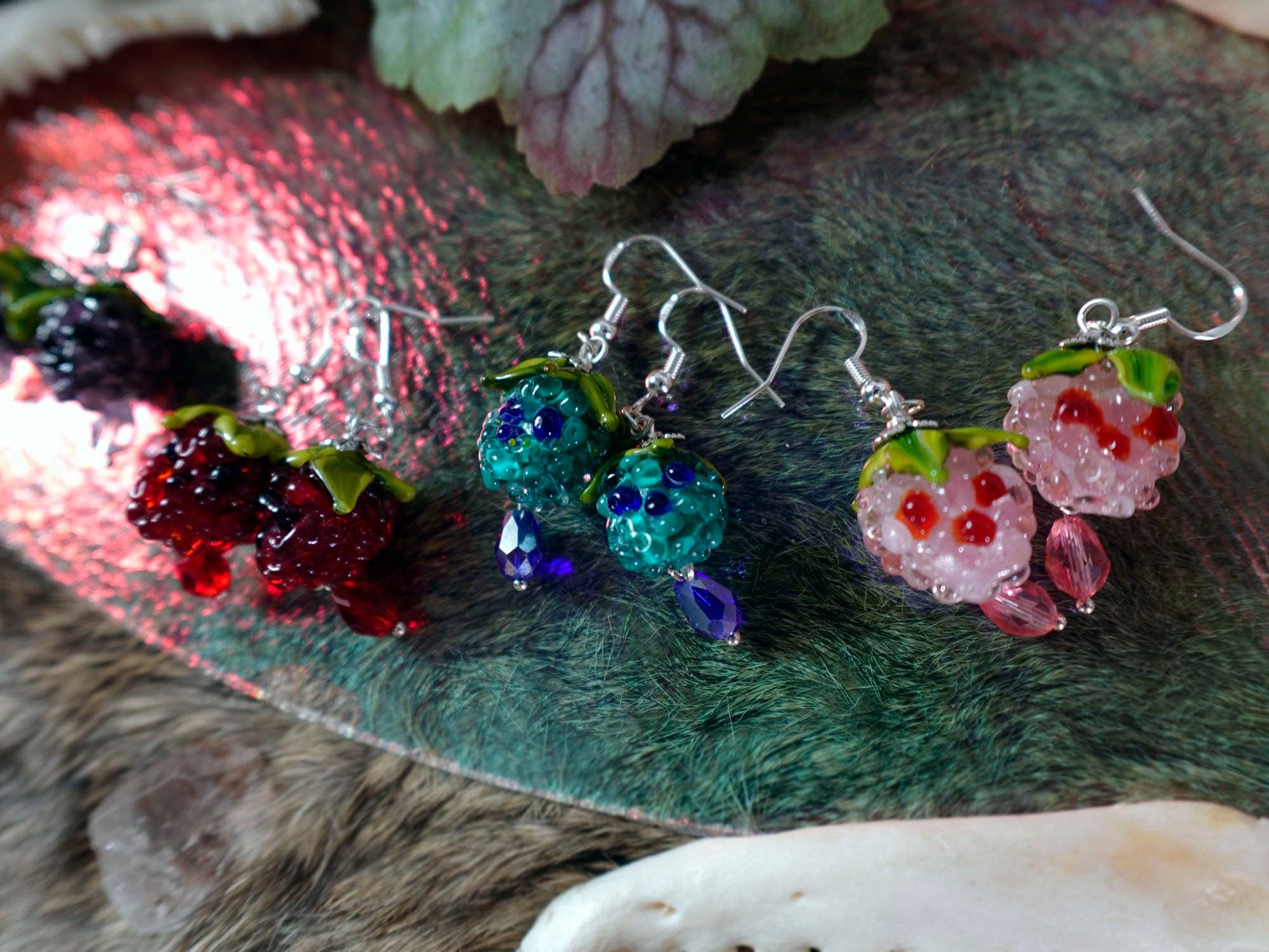 Tia Kinsman - Wholesale Jewelry Set - Skullberry Earring Sets3