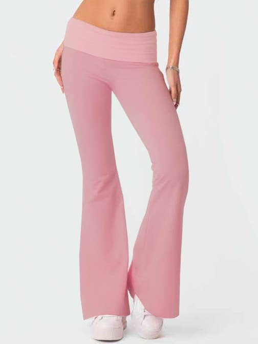 Rosa Clothing - Wholesale Pants - Women's - basic low rise flare pant29