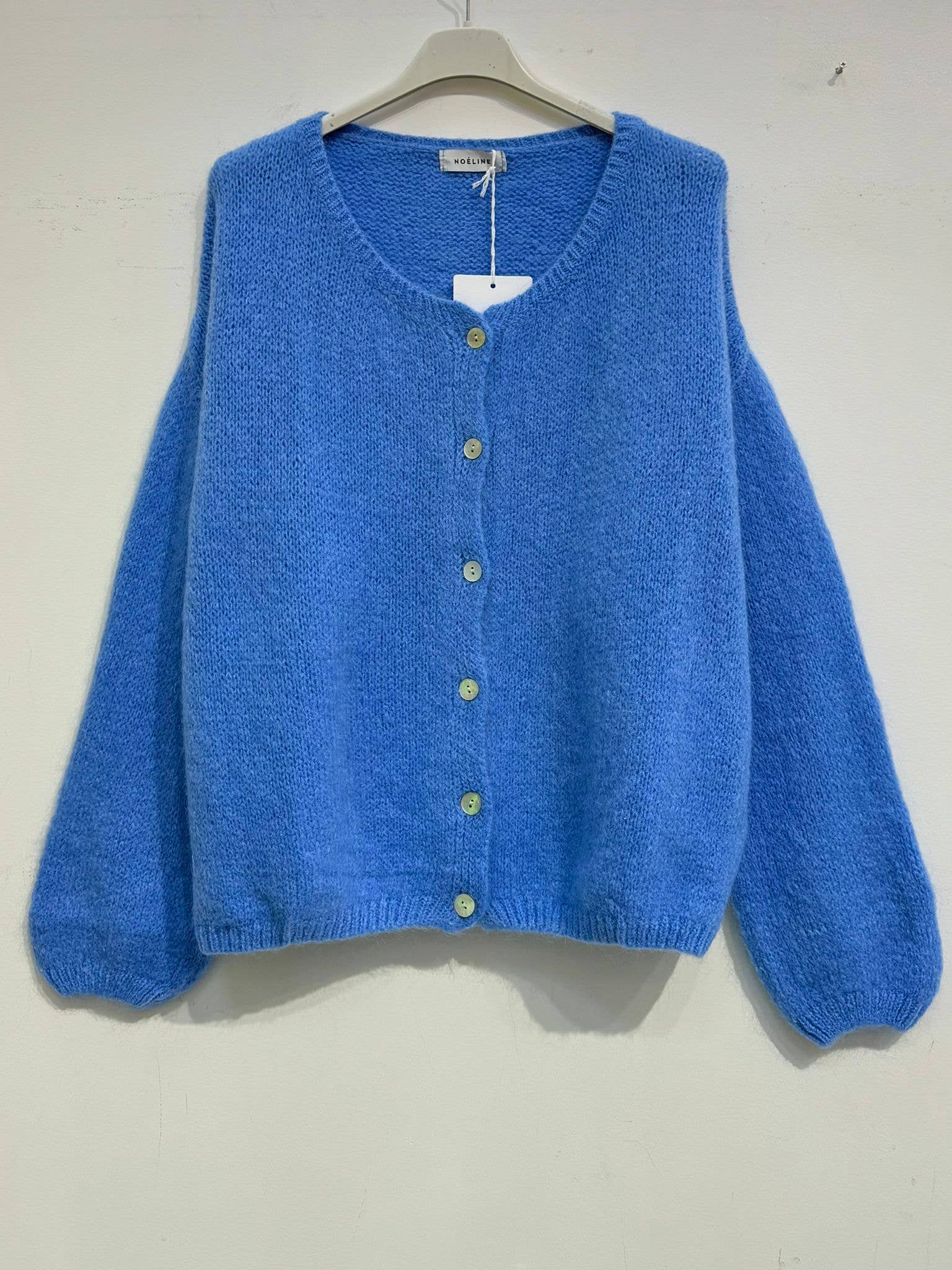 NOELINE - Wholesale Cardigan - Women's - Kid mohair and wool vest 75351