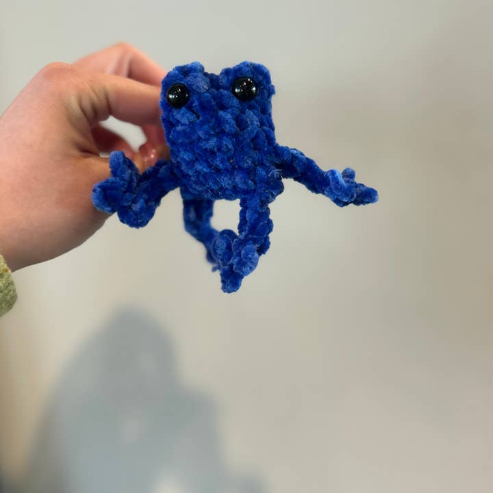 Crochet by Jolene - Wholesale Car Decorative Charm - Unisex - Crochet Frog Car Vent Clips0