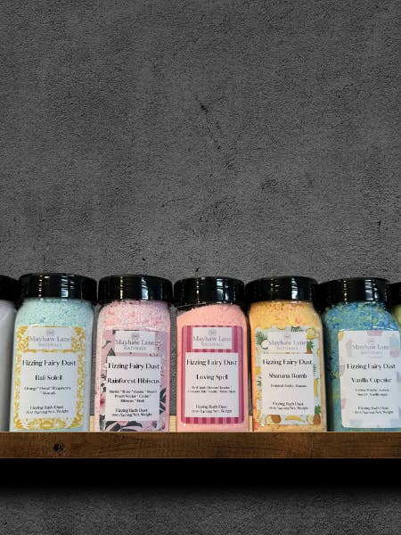 Fizzing Fairy Dust 12oz for wholesale by Mayhaw Lane
