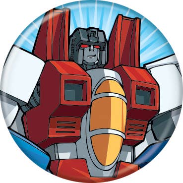 Transformers Star Scream Buttons 1.25" Round for wholesale by Ata-Boy