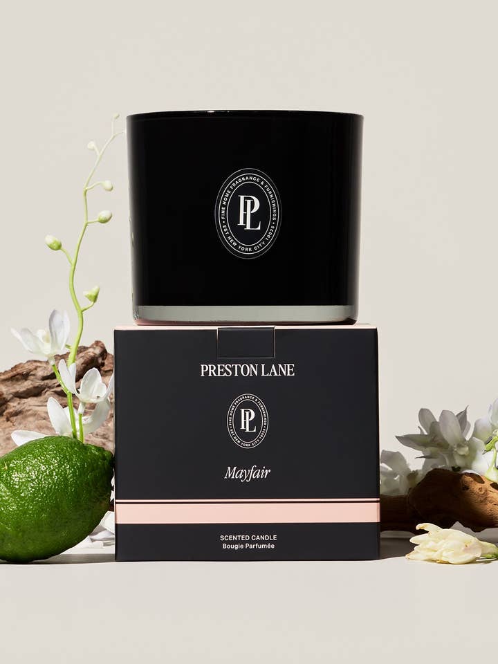 The Deluxe 3-Wick Candle for wholesale by Preston Lane