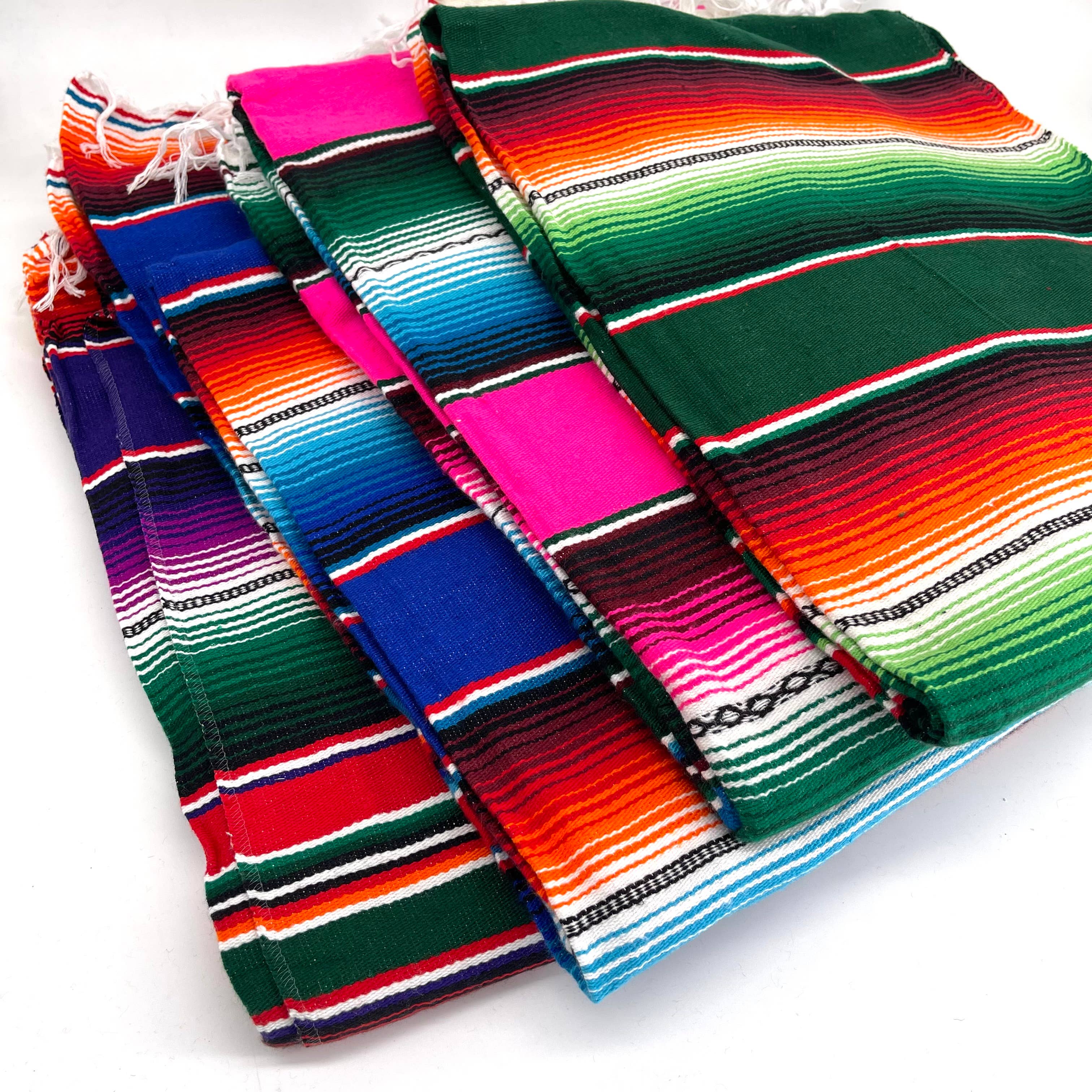 Fiesta McAllen LLC – wholesale Throw blanket – Multi-Colored Serape Blanket2
