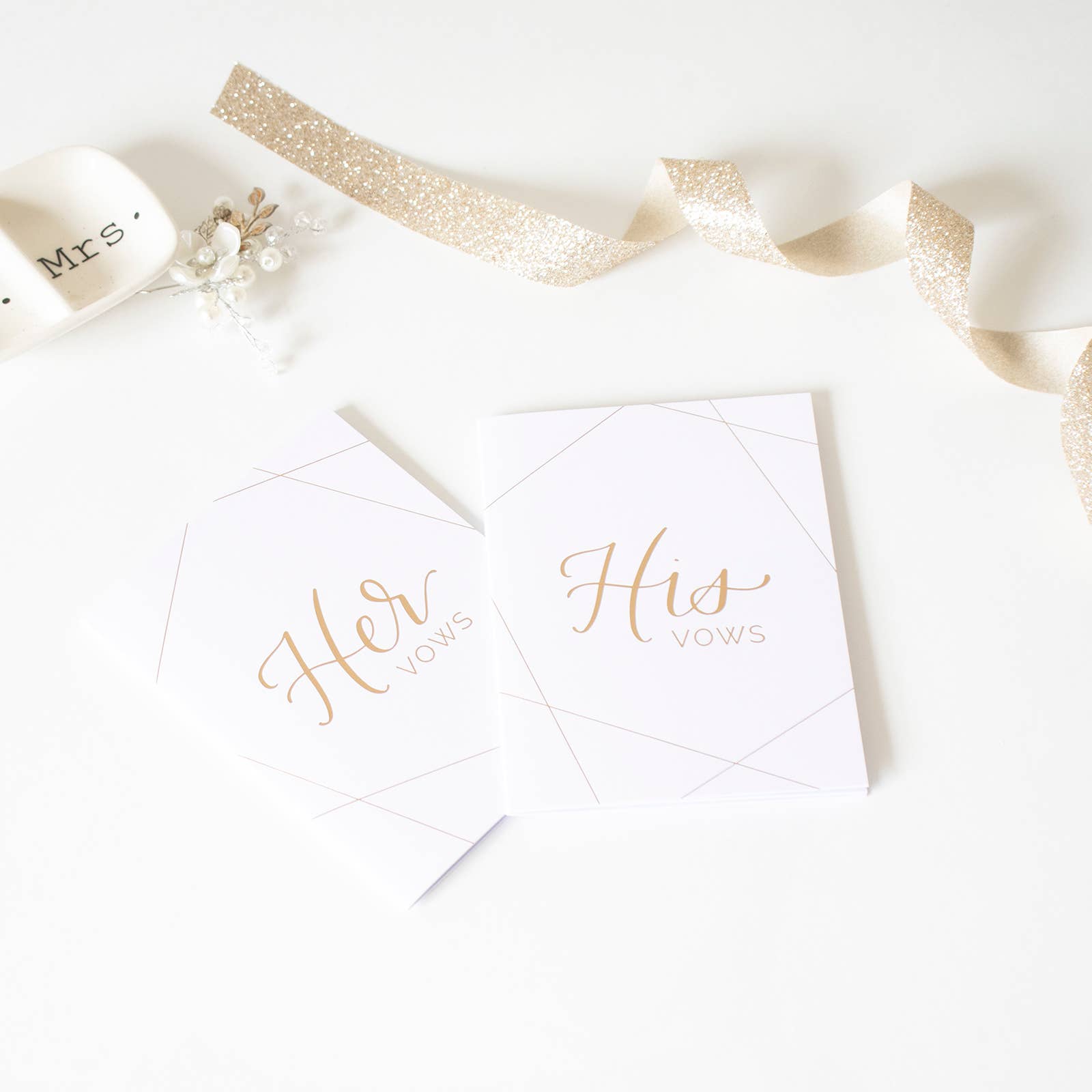 bloom daily planners - Wholesale Journal/Diary - Modern Minimal Wedding Vow Book Set7