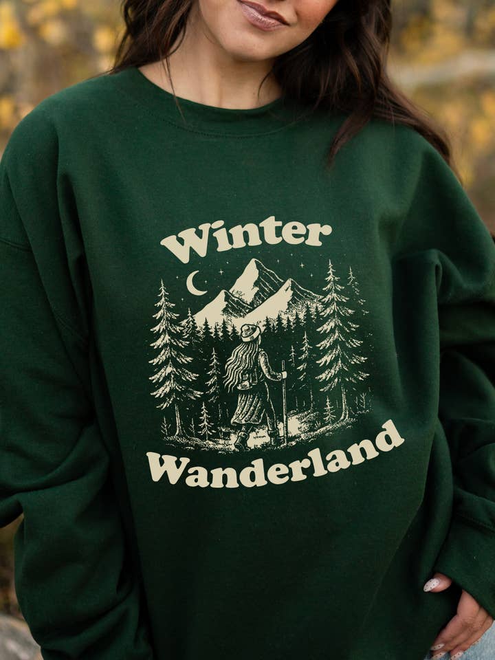 Winter Wanderland Sweatshirt for wholesale by Indy Brand