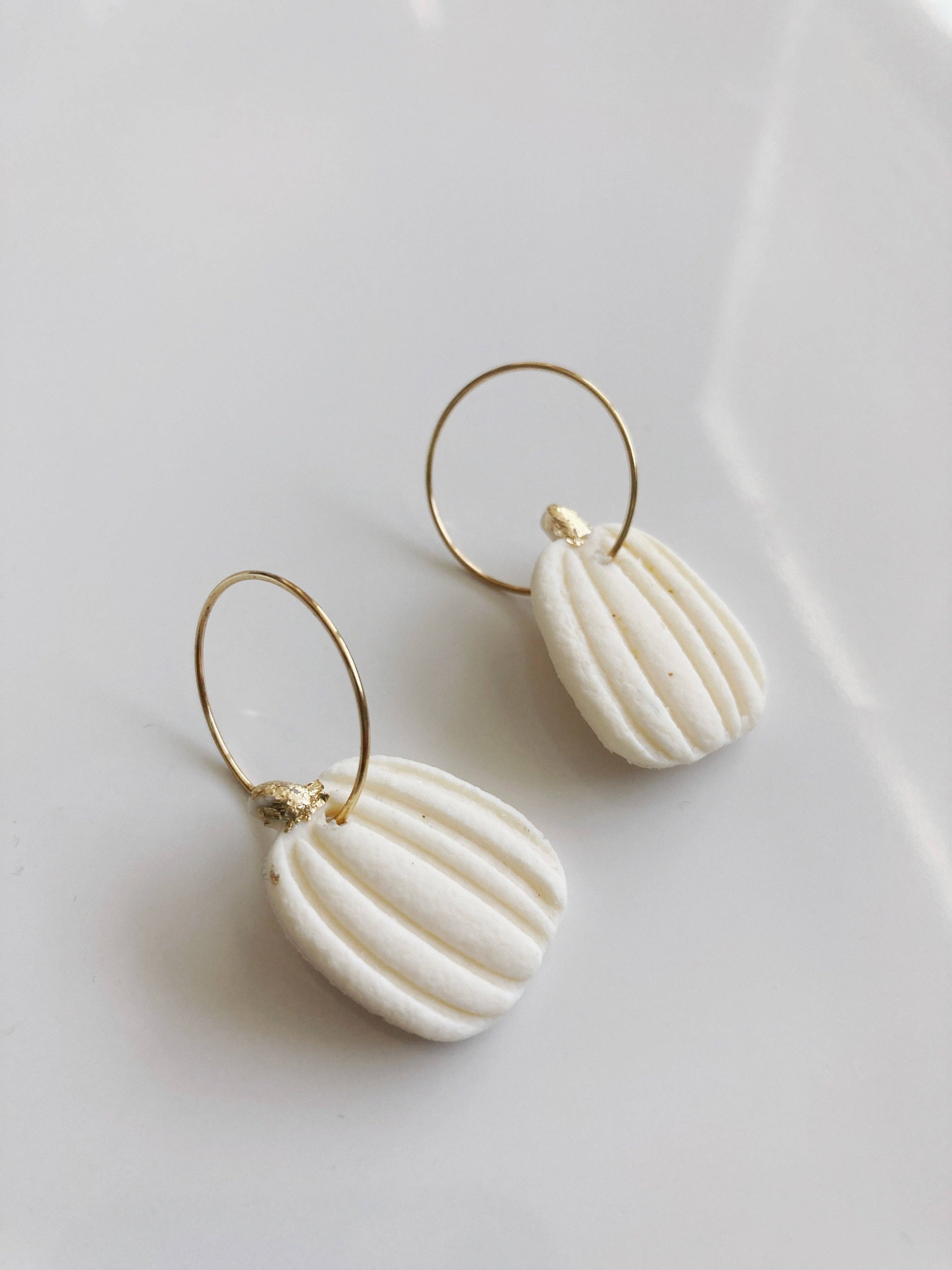 KaoLee Shop - Wholesale Dangle Earrings - Pumpkin Hoop1