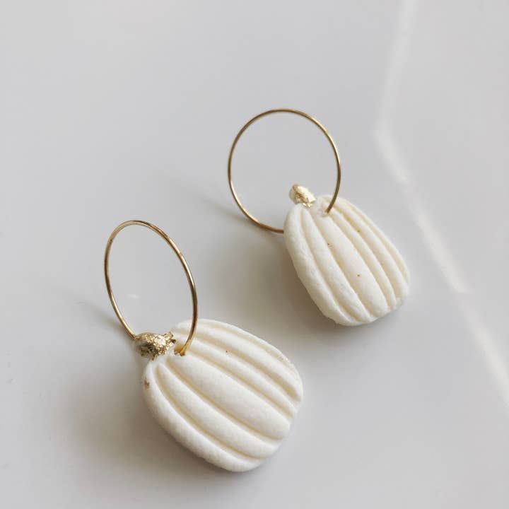 KaoLee Shop - Wholesale Dangle Earrings - Pumpkin Hoop1