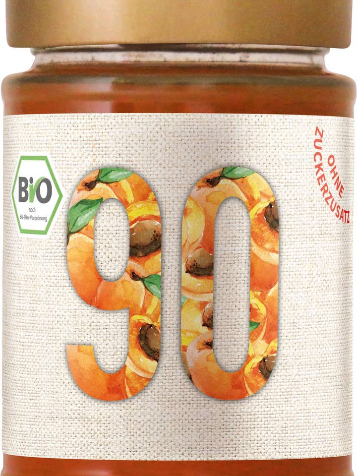 Sibani Bio 90% Fruchtaufstrich Aprikose ohne Zuckerzusatz für den Großhandel von Sibani
