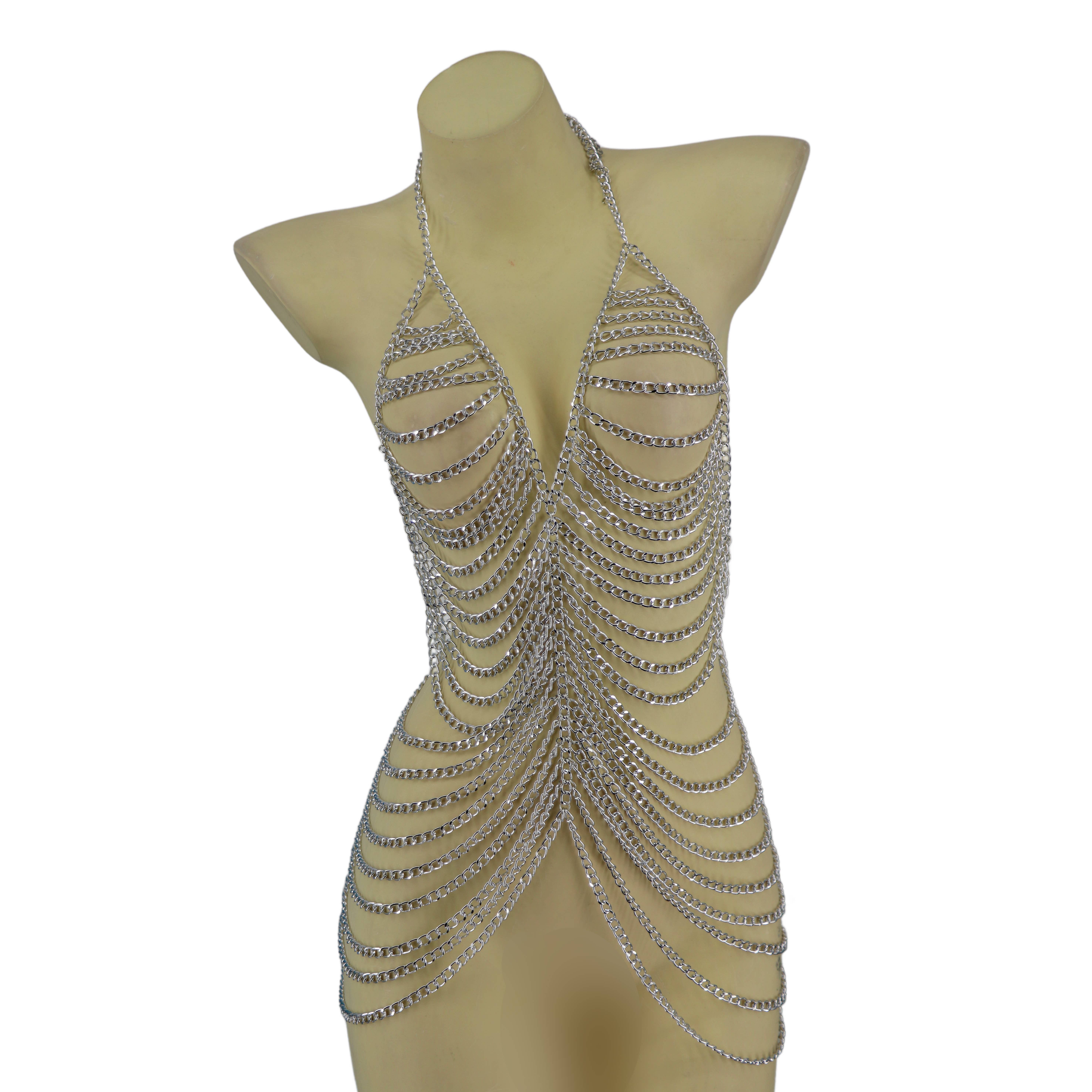 Western Fashion - Wholesale Costume - Women's - 14657 - Rave body chain0