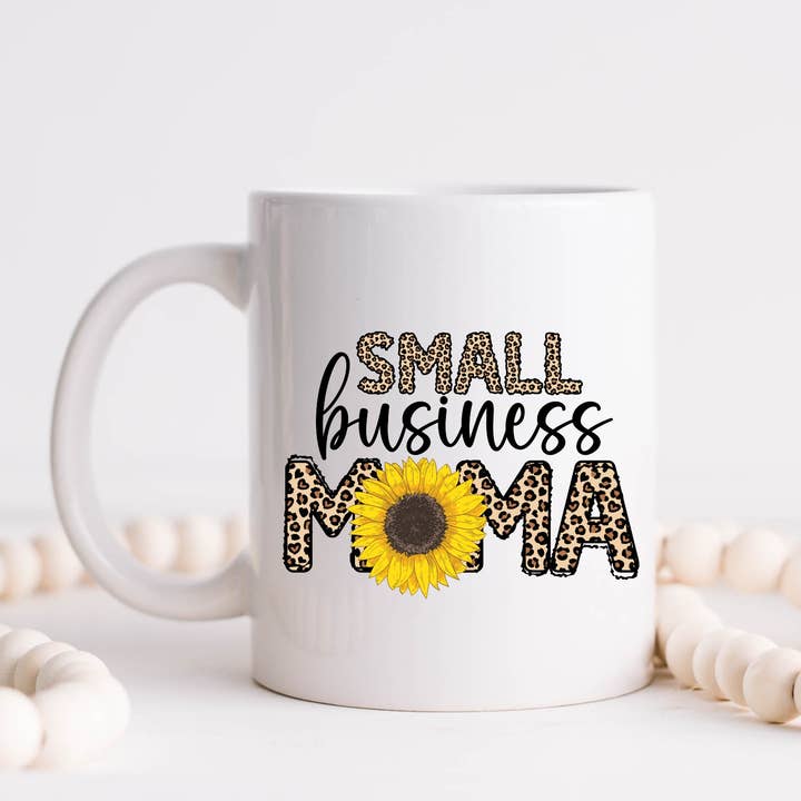 Tasse à café Mama pour petites entreprises, cadeaux pour la fête des mères pour la vente par Hm Mugs
