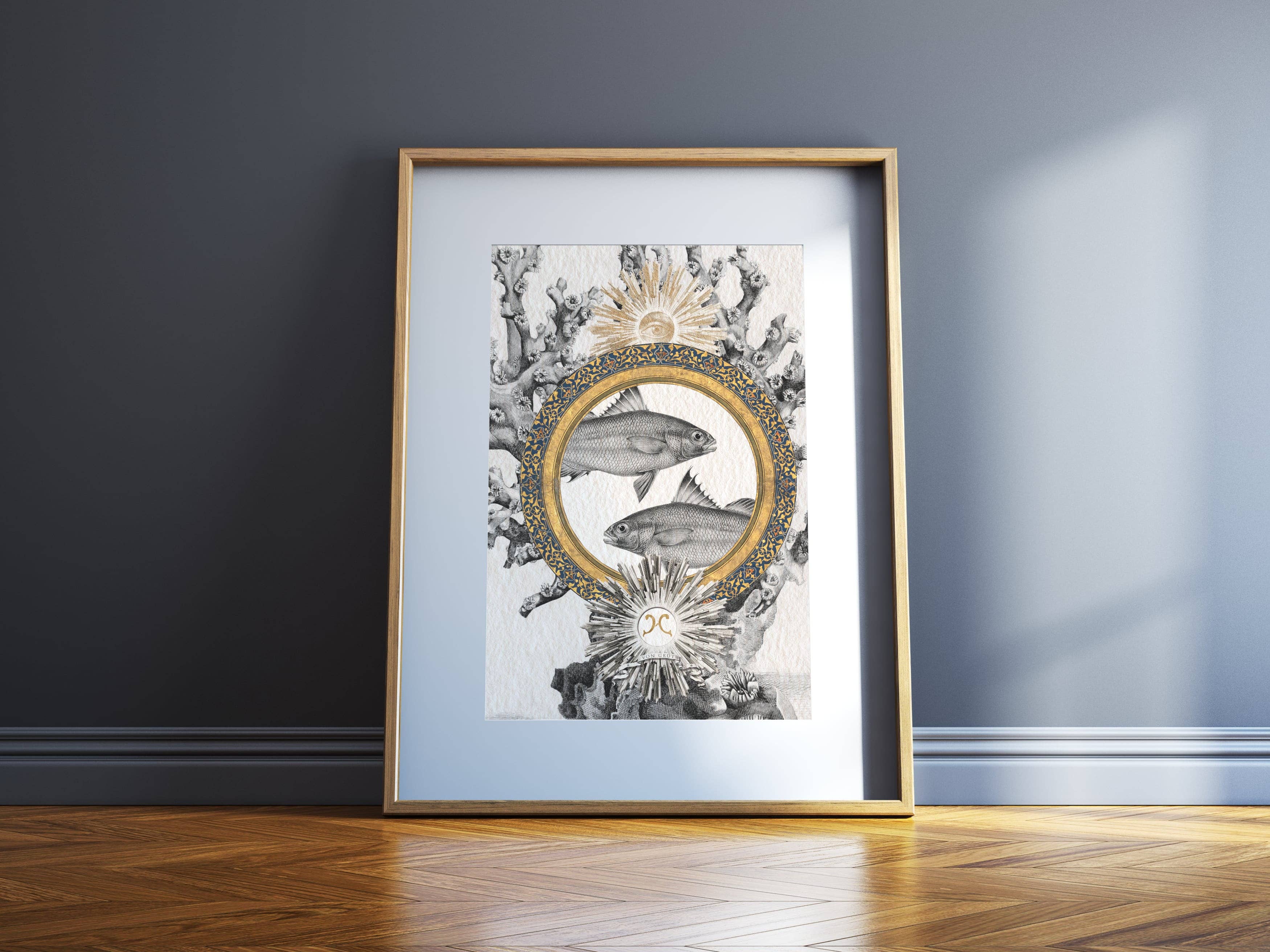 Von Grüt - Wholesale Kunstprint - Le signe des Poissons0