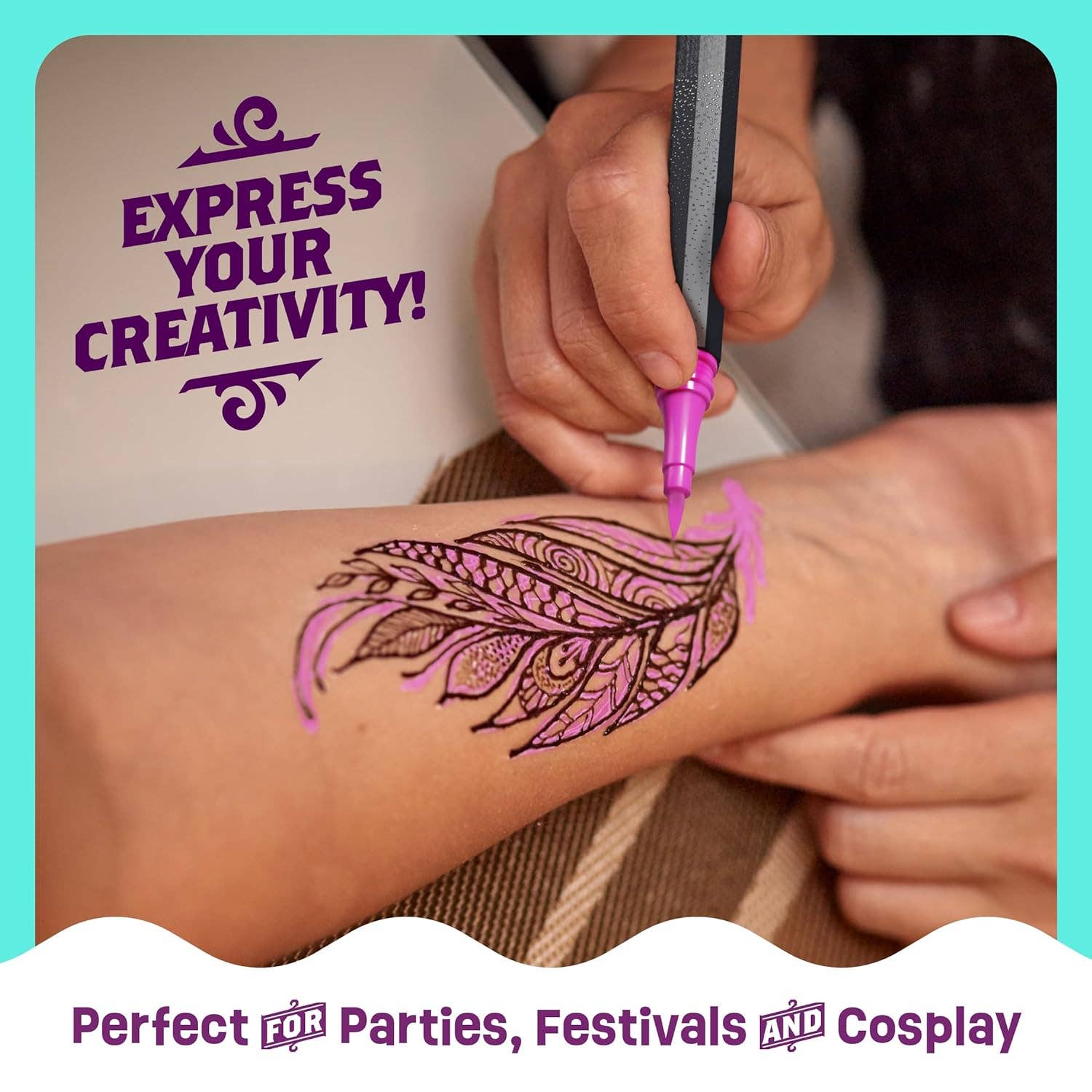 Dan&Darci - Wholesale Temporary Tattoo - Kids - Temporary Tattoo Body Markers - Skin Tattoos Pen for Kids6