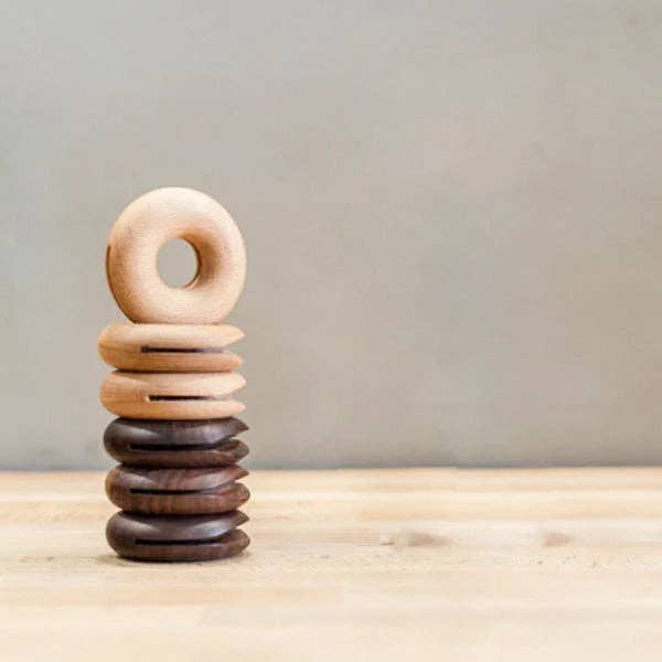 Smile Boutiques - Wholesale Kitchen Tool/Gadget - Wooden Donut Bag Clips - Eco Friendly  Plastic Free1