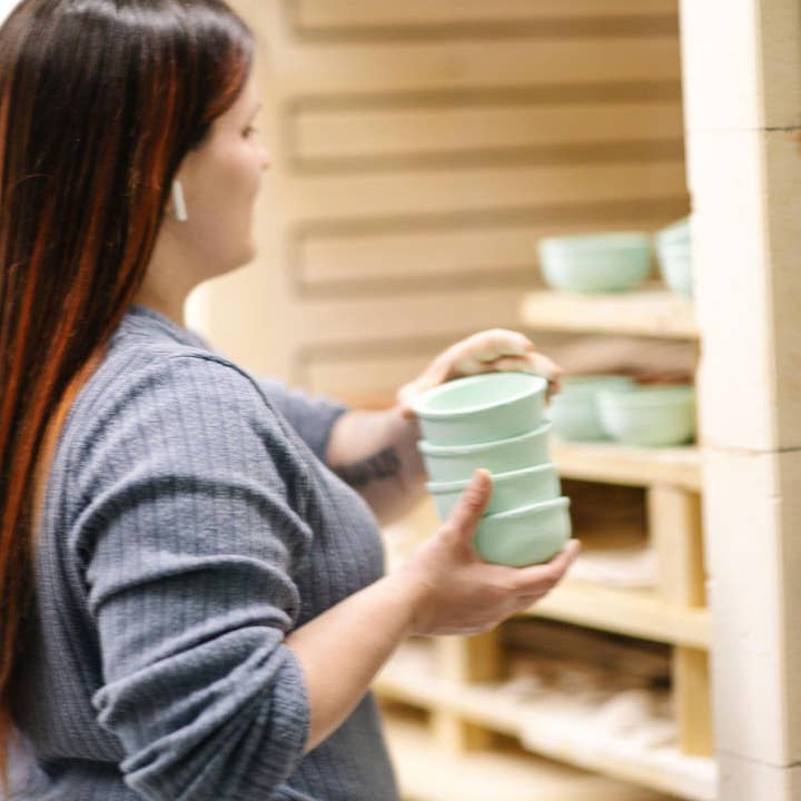 Mercy House Global - Wholesale Condiment/Dip Bowl - Ceramic Dip Bowls | Set of 25