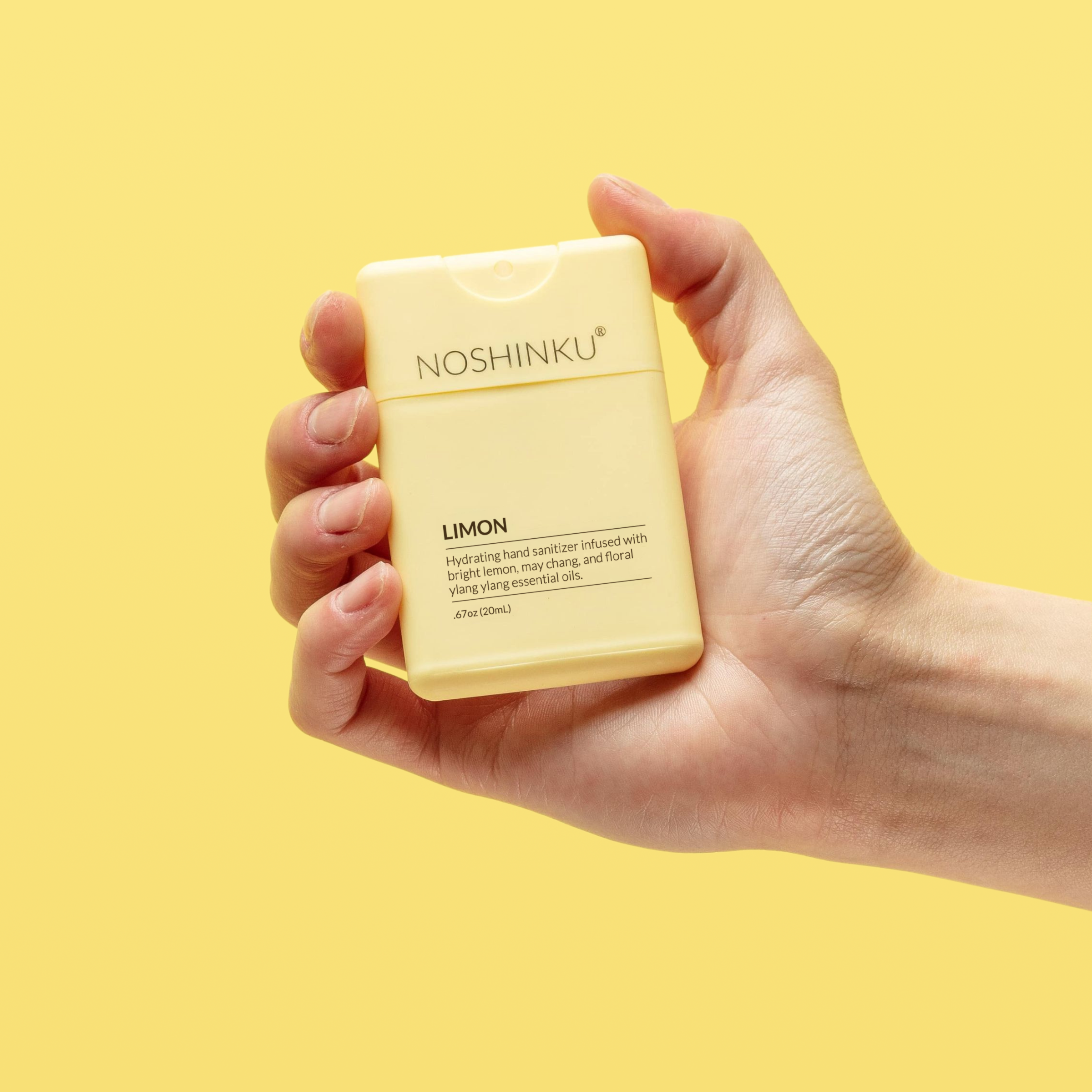 Noshinku - Wholesale Hand Sanitizer - Refillable Lemon Ylang-Ylang Moisturizing Pocket Sanitizer1