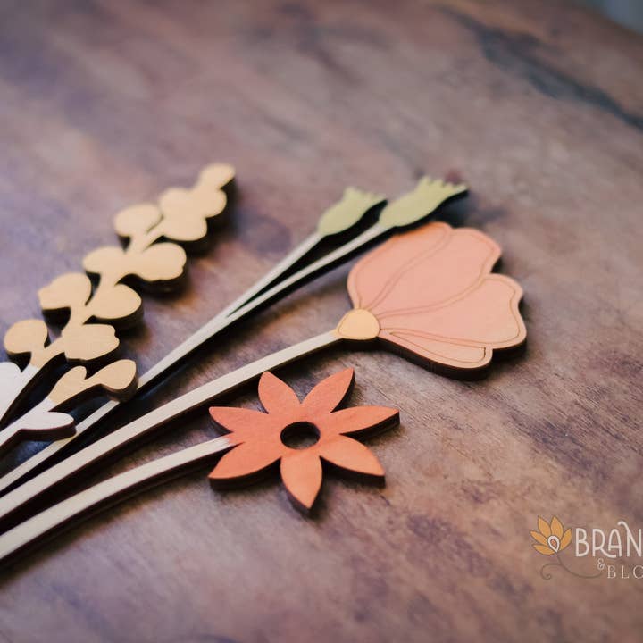 EcoWood Blooms - Wholesale Artificial Flowers - Eco Wooden Tulip Flower - Sustainable Natural Decor Gift6