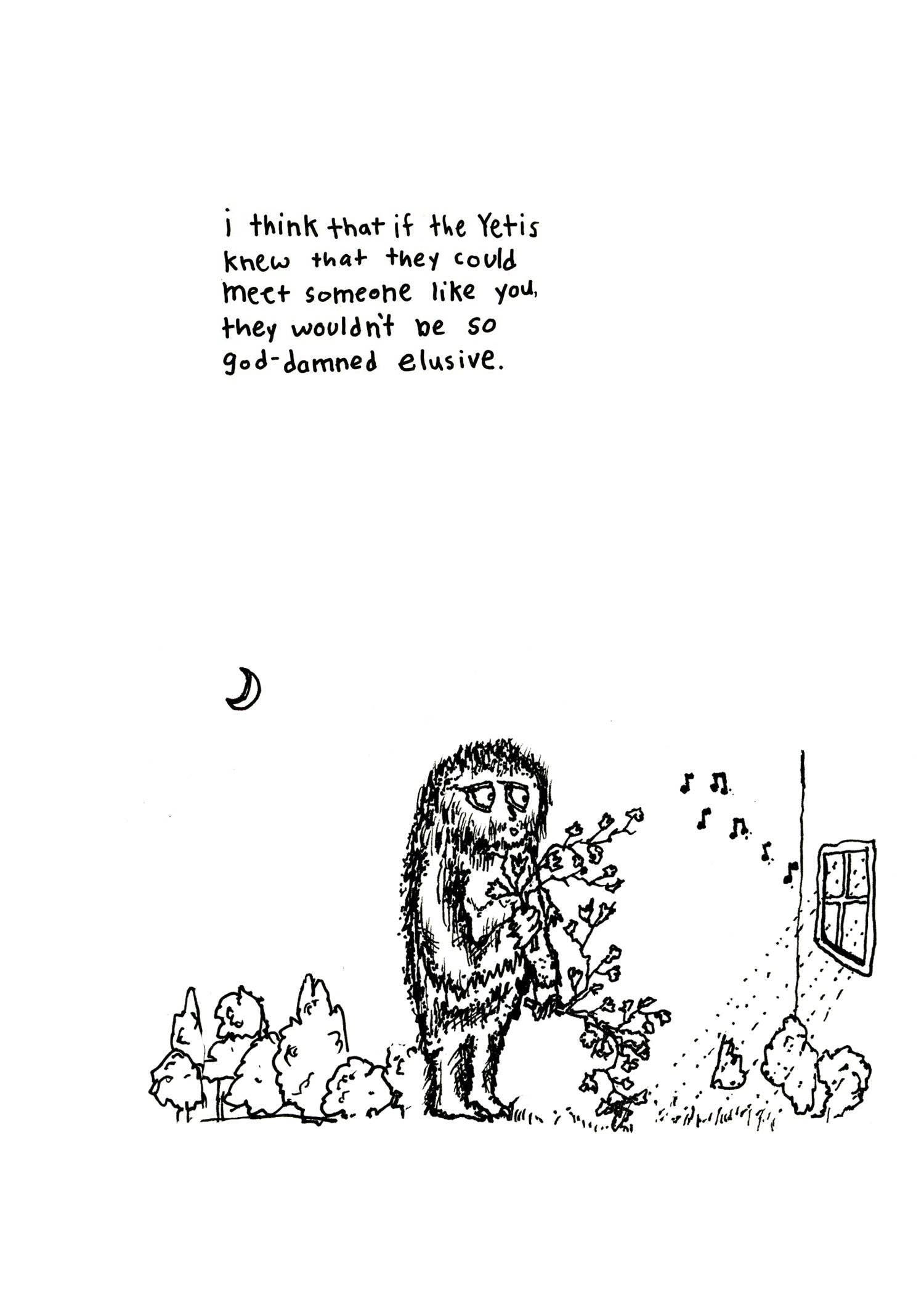 The Art of Seth – Großhandel Grußkarten für den Alltag – Yetis - Grußkarte1