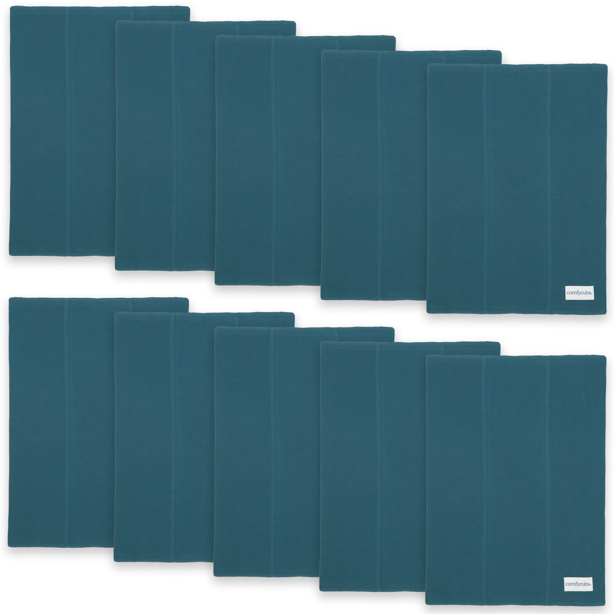 Comfy Cubs - Wholesale Burp Cloth - Baby - Baby Burp Cloths Set, Large 6-Layer, 100% Cotton Comfy Cubs34