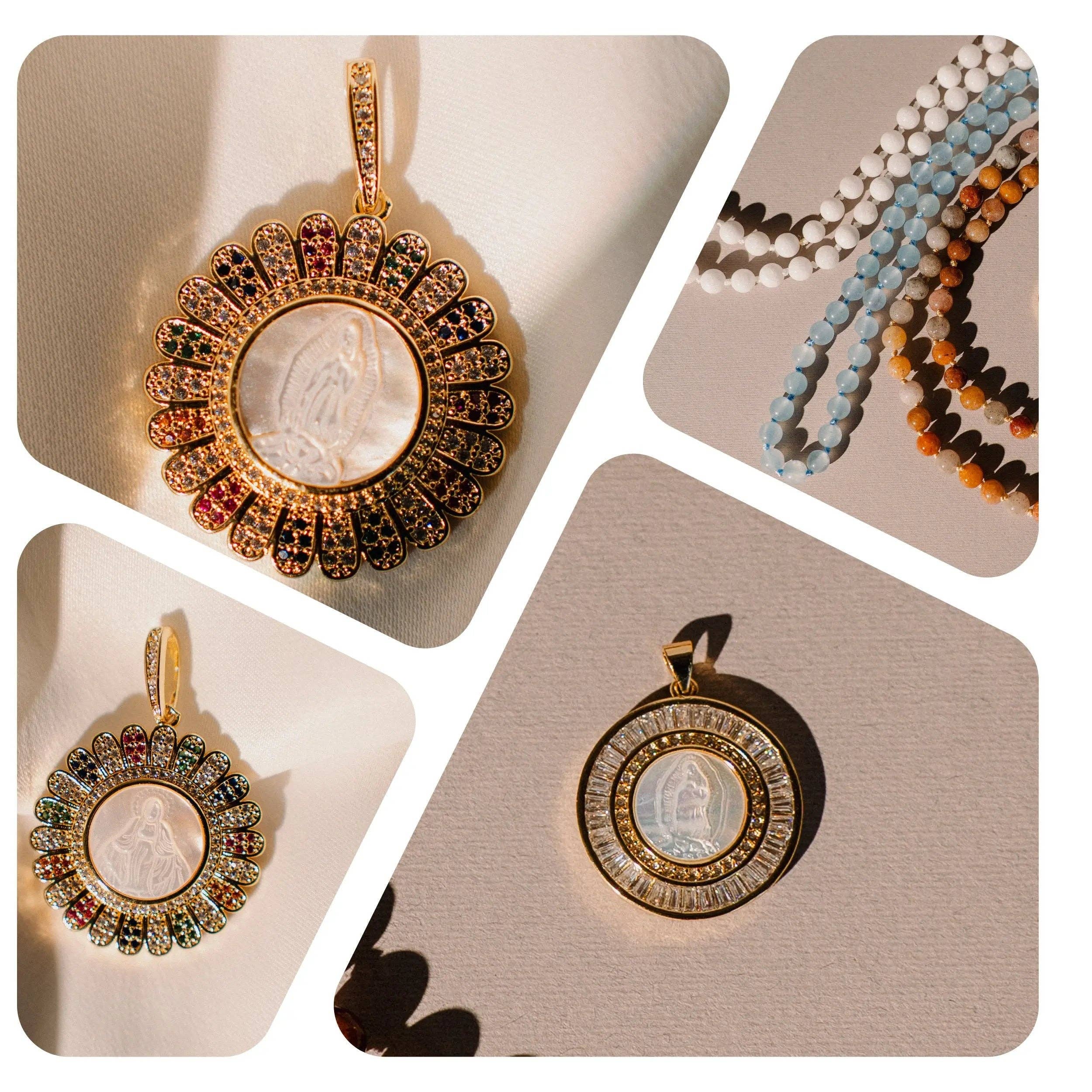 PHOEBE´S – Engroshandel Halskæde med vedhæng – Personlig Virgin-halskæde, Kæde af natursten, Speciel kærlighedsgave3