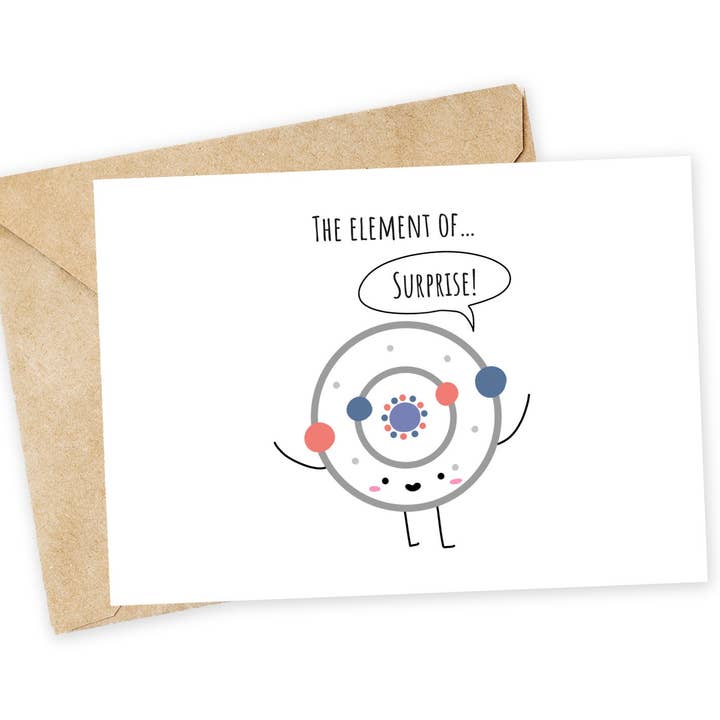 SURPRESA Camiseta com Piada de Ciência Átomo Professor Química Física por atacado de Chewy Lemon Studio