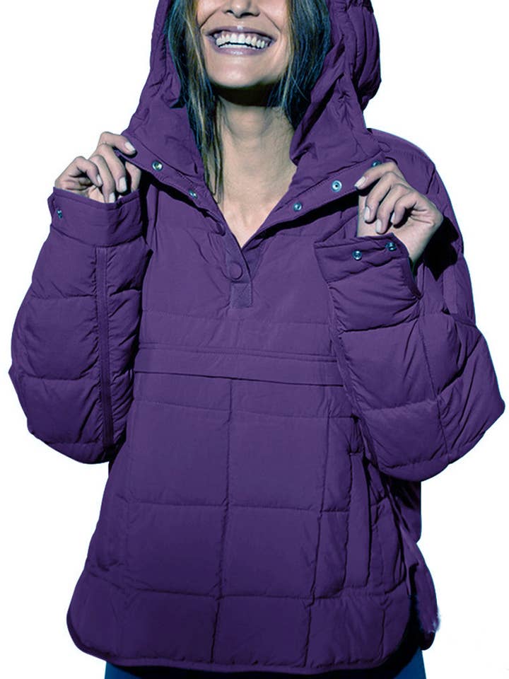 Rosa Clothing - Wholesale Puffer Jacket - Women's - Leisure Lightweight Pullover Puffer Quilted jacket